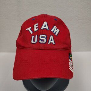 VTG 90's Olympics Team USA Adult Hat Adjustable Baseball Cap